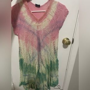 Tie-dye dress